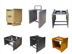 Metallblumenkorb 6-Zoll Wafer Reinigung Silizium Wafer Träger Kassette Verpackung Testkorb