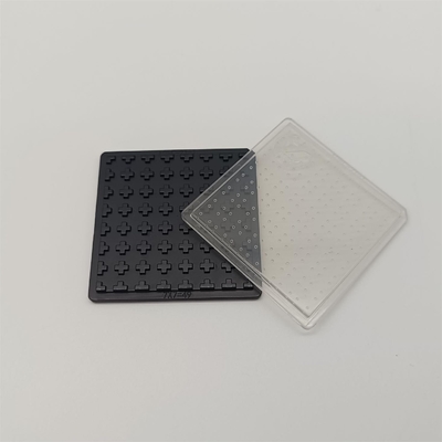 2-Zoll-PP-transparenter Waffelpack-Chip-Tablett-Deckel für die Transportaufbewahrung