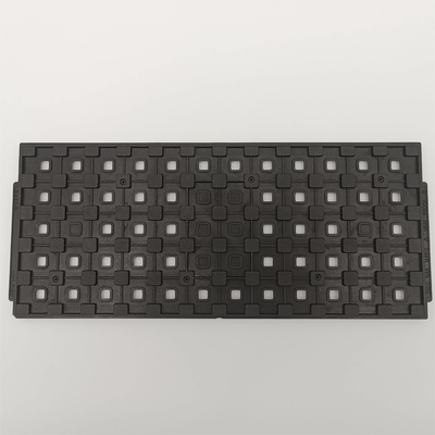 kaufen Kundengebundener Schwarz-Matrix-Behälter JEDEC MPPO ESD für elektronisches Gerät online manufacture