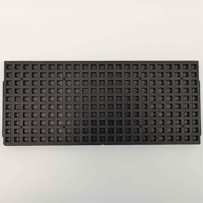kaufen Kundengebundener schwarzer Mikromatrix-Behälter des hohlraum-JEDEC für IC-Komponenten online manufacture