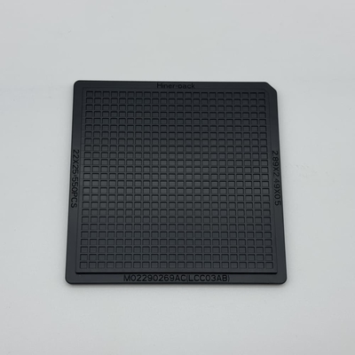 kaufen 4 Zoll Schwarz ABS Waffle Pack Quadrat IC Chip Tray mit Speicher und Schutzfunktion online manufacture