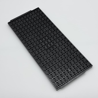 kaufen Standard-JEDEC-Tray-Matrix-Trays mit Taschengröße 9,9*6*1,57 mm schwarz ESD MPPO-Material-Tray online manufacture