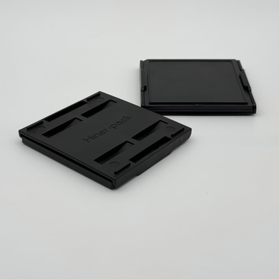 kaufen 4 Zoll ESD Waffle Pack Clip Schwarz PP Material online manufacture