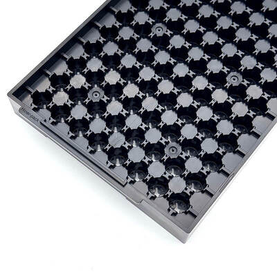 kaufen JEDEC-konforme IC-Tray mit Präzisionstaschen für QFN-BGA-QFP Online-Herstellung