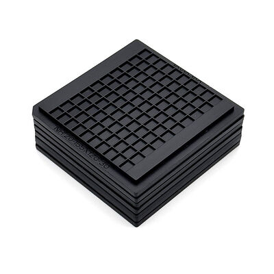 kaufen Permanente ESD-sichere leitfähige ABS-Waffelpack-Chiptrays für die Lagerung und den Transport von Mikrochips Online-Herstellung