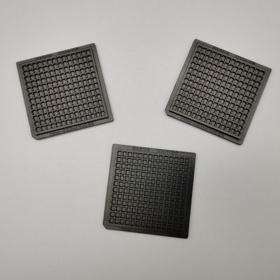 kaufen 2 Zoll quadratisch tragbare schwarze Plastik-IC-Chip-Tray für IC-Geräte online manufacture