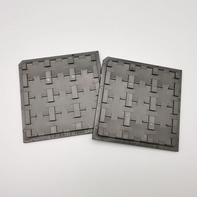 kaufen Schwarzer Plastikbehälter hoher Temperatur waffel-Satz-Behälter ESD 12PCS online manufacture