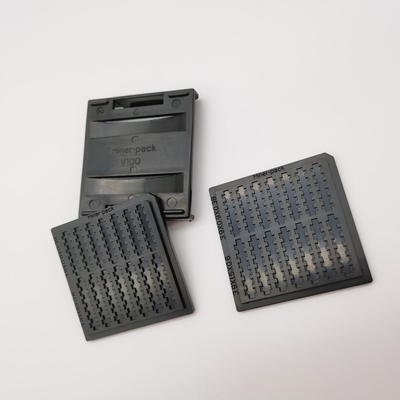 kaufen Kundenspezifische geladene sichere Behälter Waffel-Satz ICs Chip Tray Anti Static ESD online manufacture