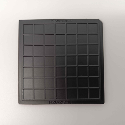 Ein guter Preis. Schwarzer ESD 2 Zoll-Waffel-Satz für Flachheit ROHS IC-Teil-0.2mm Online