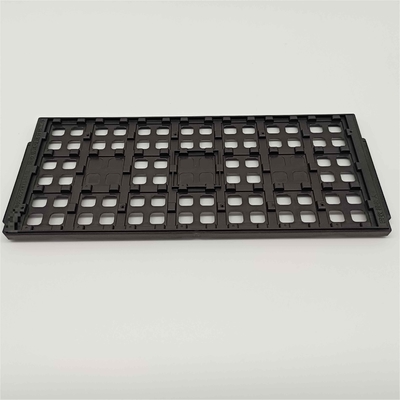 Ein guter Preis. Behälter der Matrix-3x7 des Schwarz-MPPO JEDEC für Verpackungsindustrie ICs Online