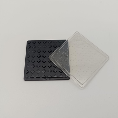 Ein guter Preis. 2-Zoll-PP-transparenter Waffelpack-Chip-Tablett-Deckel für die Transportaufbewahrung Online