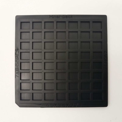 Ein guter Preis. Schwarzer PC materielle 2 Matrix Zoll-Waffel-Satz-Chip Trayss 7x8 56PCS Online