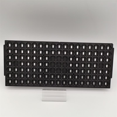 Ein guter Preis. Schwarze MPPO JEDEC Matrix-Trays für IC-Abteilungen mit BGA-Verpackung Online