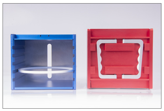 Ein guter Preis. 6-Zoll 5-Slot Wafer Hoop Ring Cassette für Wafer-Erweiterung Speicherung und Schutz Online