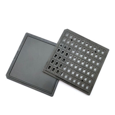 ABS Standard Waffle Pack Chip Trays Hochtemperaturbeständigkeit für kleine Komponenten