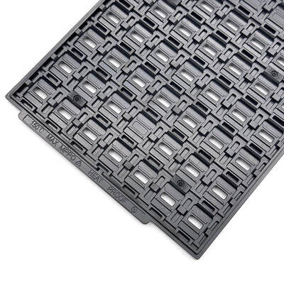Ein guter Preis. 150°C Hitzebeständige MPPO JEDEC IC-Schale mit anpassbaren Kavitäten für die Halbleiterverpackung Online