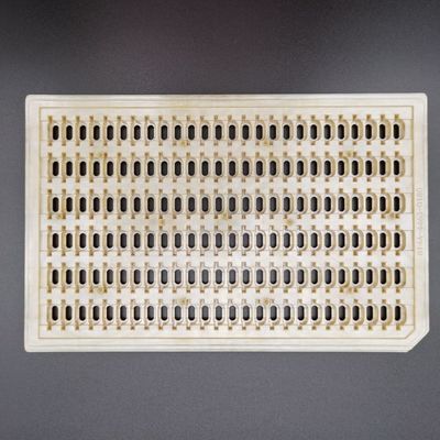 Ein guter Preis. Dunkle gelbe statische Antibehälter Reuseable PEI ESD für IC-Verbindungsstück Online