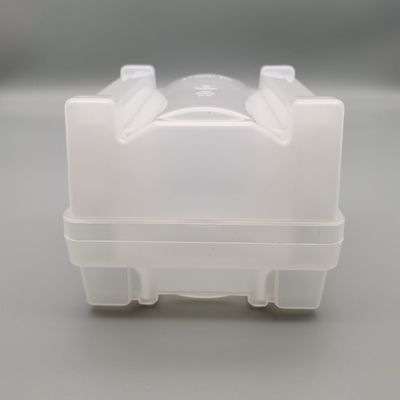 Wafer-Verschiffen-Kasten der cleanroom-Klassen-pp. transparente Wafer-Kassetten 4 Zoll-100mm