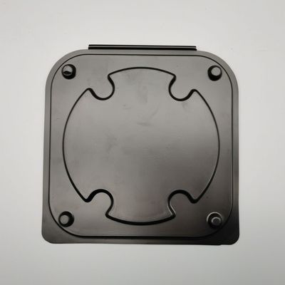 Ein guter Preis. Esd-Schwarz4-zoll- wafer Verschiffen-Kasten-Antistatisches zusammengebracht mit Band-Ring Online