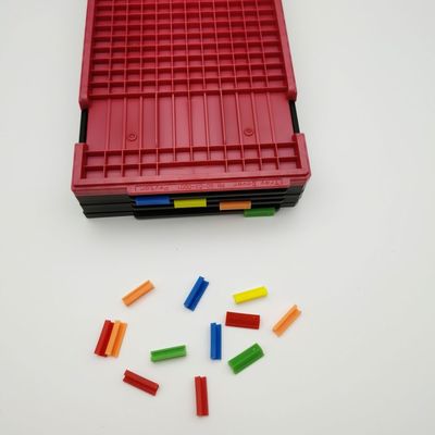 Mehrfachverwendbare mehrfarbige Jedec-IC-Clip-Identifikationsfächer