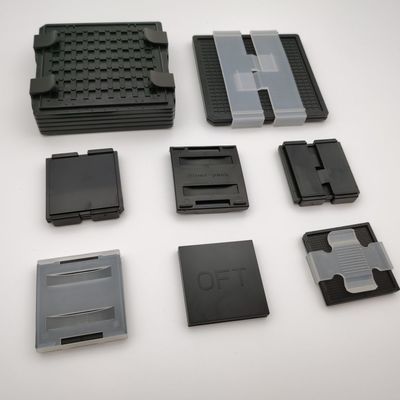 ESD 2 Zoll recycelbare Waffle Pack Deckel Clips Schieben ziehen Typ
